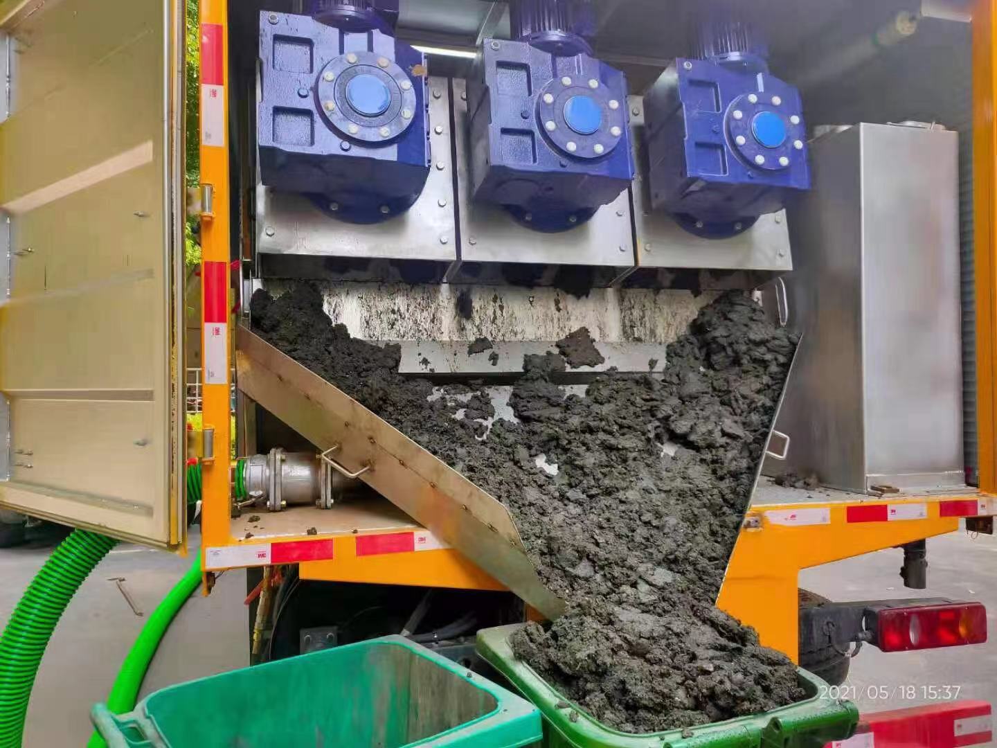 晋城化粪池清掏城市维护站-泥浆净化干湿分离处理